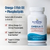 Nordic Naturals, омега-3 и фосфолипиды, 60 желатиновых капсул