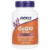 NOW Foods, коэнзим Q10 с рыбьим жиром с омега-3, 120 капсул
