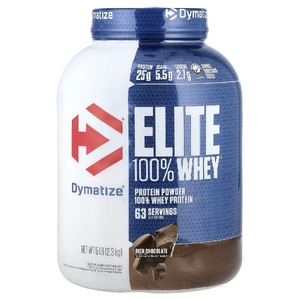 Dymatize, сывороточный протеин в порошке, насыщенный шоколад, 2,3 кг (5 фунтов)
