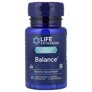 Life Extension, комплекс пробиотиков, баланс, 30 вегетарианских капсул