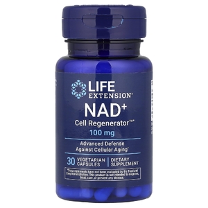 Life Extension, NAD+ Cell Regenerator™, 100 мг, 30 вегетарианских капсул