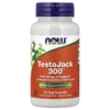 NOW Foods, TestoJack 300™, эврикома длиннолистая, 300 мг, 60 растительных капсул