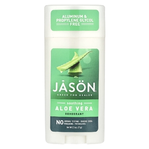 Jason Natural, успокаивающий дезодорант-стик с алоэ вера, 71 г (2,5 унции) (Товар снят с продажи) 