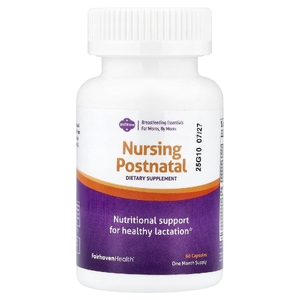 Fairhaven Health, мультивитамины для кормящих женщин, 60 капсул