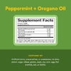 Natural Factors, комплекс из перечной мяты и масла орегано, 60 капсул, покрытых кишечнорастворимой оболочкой