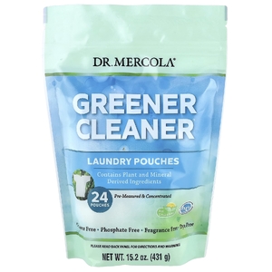 Dr. Mercola, мешочки для стирки, без отдушек, 24 пакетика, 431 г (15,2 унции)