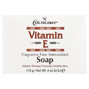Cococare, кусковое мыло с витамином Е, без отдушки, 113 г (4 унции) (Товар снят с продажи) 