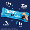 Quest Nutrition, протеиновый батончик, со вкусом печенья и сливок, 12 батончиков, 60 г (2,12 унции) каждый