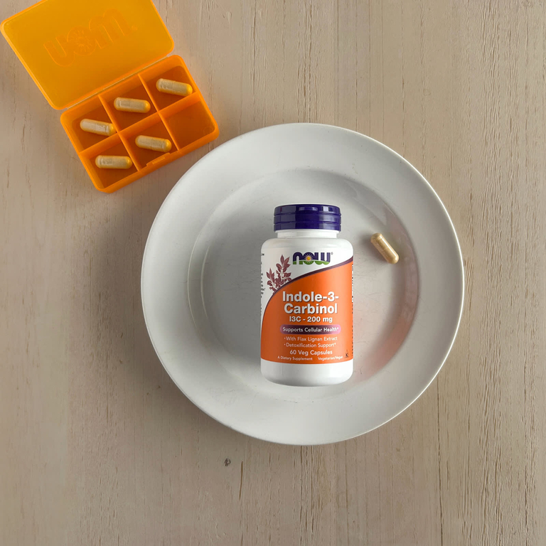 NOW Foods, Индол-3-карбинол, 60 растительных капсул