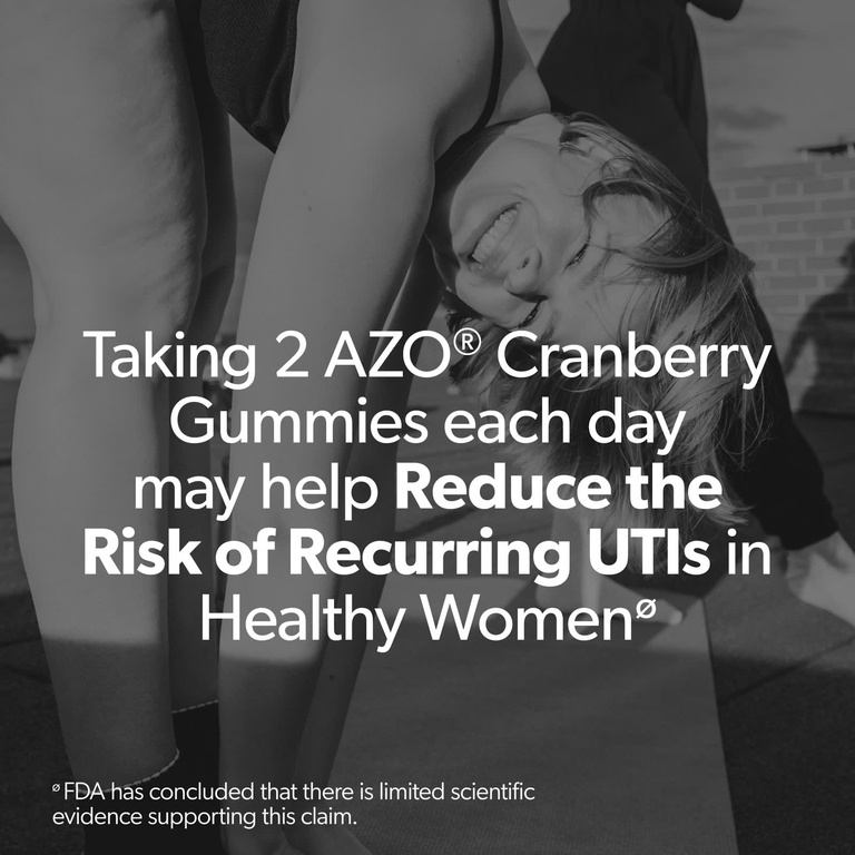 AZO, жевательные таблетки Cranberry®, со вкусом ягод, 40 жевательных таблеток (250 мг в 1 жевательной таблетке)