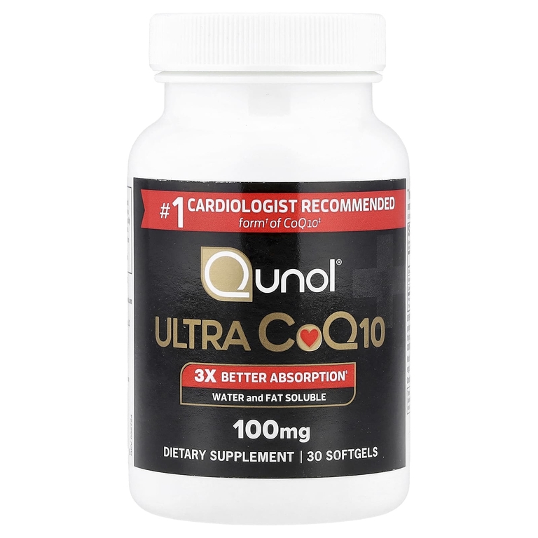 Qunol, Ultra CoQ10, 30 мягких таблеток