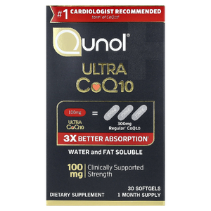 Qunol, Ultra CoQ10, 30 мягких таблеток
