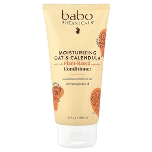 Babo Botanicals, увлажняющий кондиционер, для всех типов волос, овес и календула, 180 мл (6 жидк. унций)