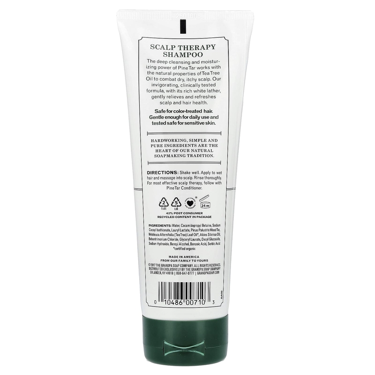 The Grandpa Soap Co., шампунь с сосновым дегтом, для ухода за кожей головы, 237 мл (8 жидк. унций)