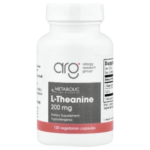 Metabolic Maintenance, L-теанин, 120 вегетарианских капсул