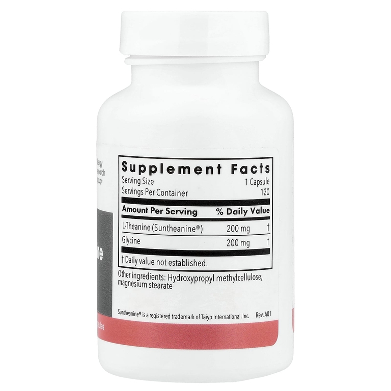 Metabolic Maintenance, L-теанин, 120 вегетарианских капсул