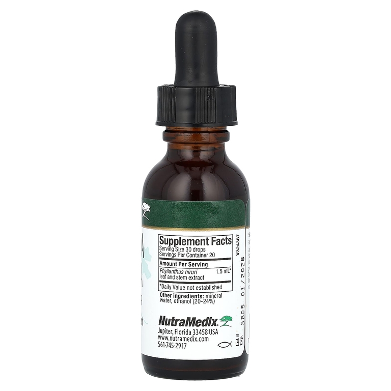 NutraMedix, Chanca Piedra, камеди, 30 мл (1 жидк. унция)