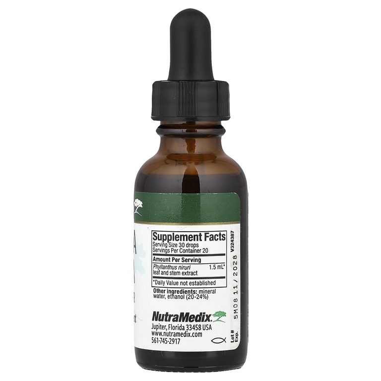 NutraMedix, Chanca Piedra, камеди, 30 мл (1 жидк. унция)