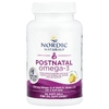 Nordic Naturals, омега-3 для применения в послеродовой период, со вкусом лимона, 60 капсул