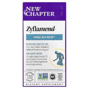 New Chapter, Средство для здоровья суставов, 120 вегетарианских капсул