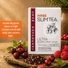 Hobe Labs, чай для баланса, очищения и обновления организма, вкус клюква-малина, без кофеина 24 травяных чайных пакетиков, 1.69 унции (48 г)