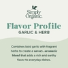 Simply Organic, Органик Правильные специи Смеси на каждый день, Зелень чеснока, 2,0 унции (56г)