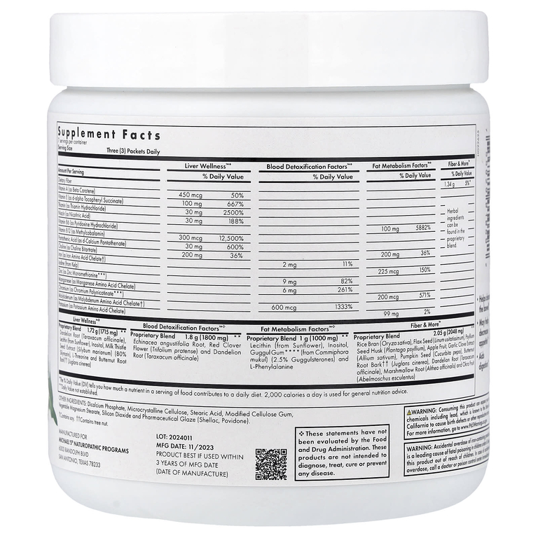 Michael's Health, Промывка, 1 неделя, 84 вегетарианские таблетки