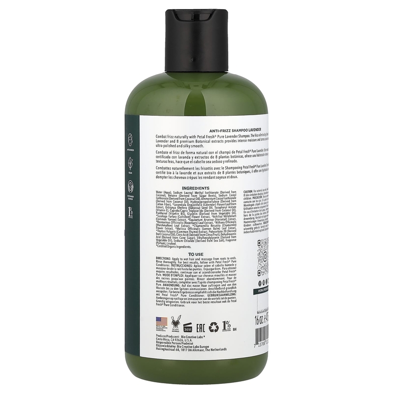 Petal Fresh, шампунь против пушения, с запахом лаванды, 475 мл (16 жидк. унций)