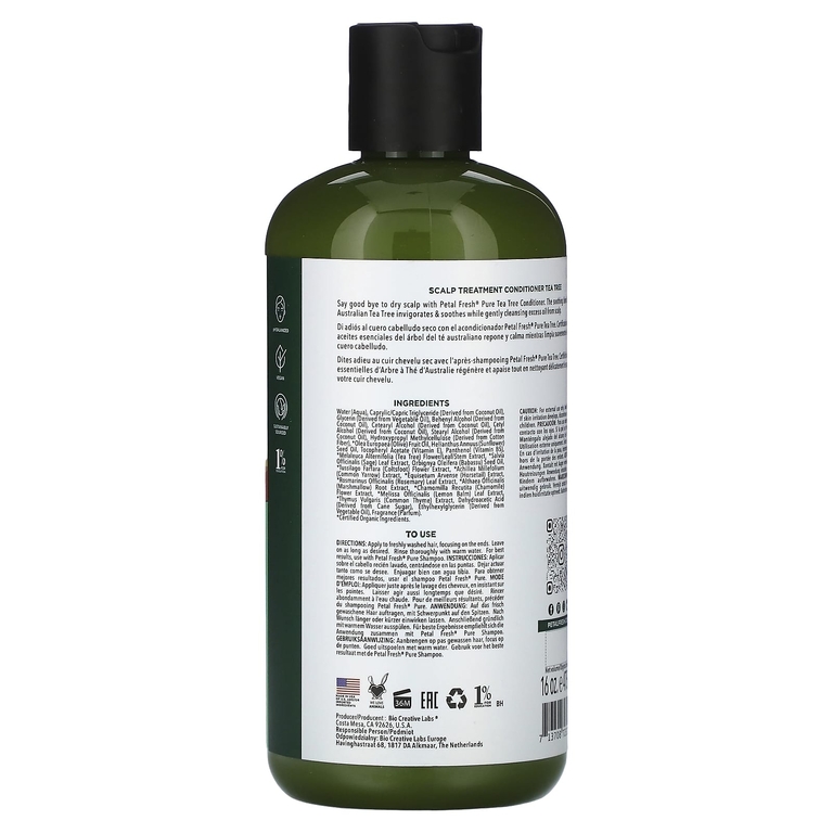 Petal Fresh, Кондиционер для кожи головы, чайное дерево, 475 мл (16 жидк. унц.)