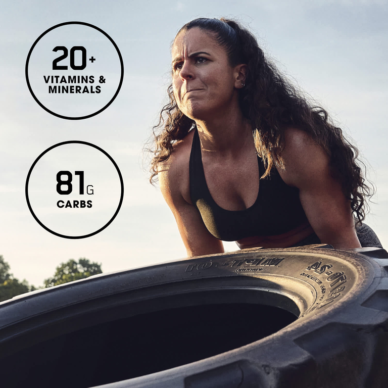 Optimum Nutrition, белково-углеводная добавка для увеличения мышечной массы, двойной шоколад, 2,31 кг (5,09 фунта)