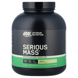 Optimum Nutrition, белково-углеводная добавка для увеличения мышечной массы, ваниль, 2,72 кг (6 фунтов)