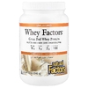 Natural Factors, 100% натуральный сывороточный белок, без ароматизаторов, 12 унций (340 г)
