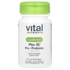 Vital Nutrients, пре + пробиотики, 60 веганских микрогранул