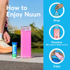 Nuun, напиток с шипучим электролитом, три ягоды, 10 таблеток