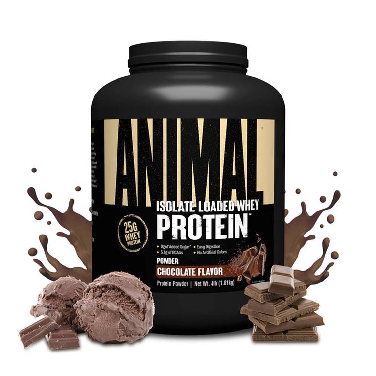 Animal, Whey Protein™, сывороточный протеин в порошке, с шоколадным вкусом, 1,81 кг (4 фунта)