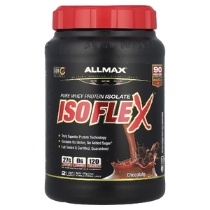 ALLMAX, чистый изолят сывороточного протеина, шоколад, 2 фунта (907 г)