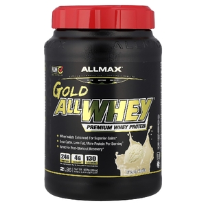 ALLMAX, сывороточный протеин, французская ваниль, 907 г (2 фунта)