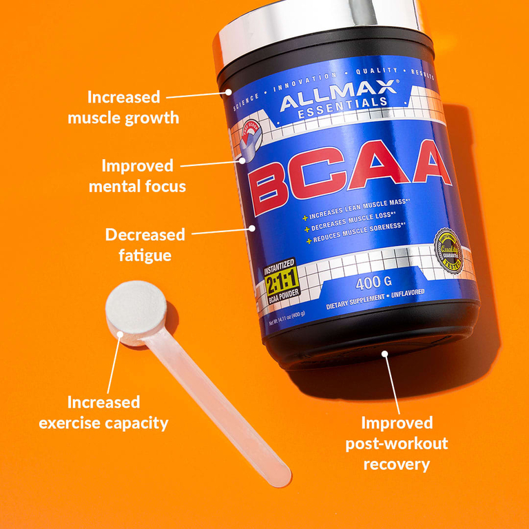 ALLMAX, аминокислоты с разветвленной цепью, 400 г (14,11 унции)
