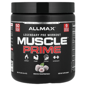 ALLMAX, предтренировочный комплекс, со вкусом белой малины, 266 г (9,4 унции)
