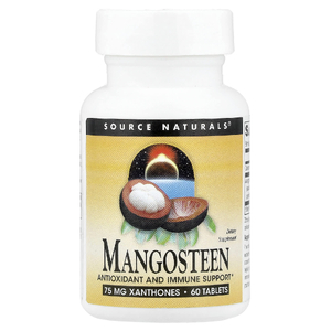 Source Naturals, мангостин, 60 таблеток (187,5 мг в 1 таблетке)