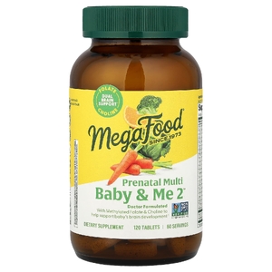 MegaFood, мультивитамины для беременных, 120 таблеток