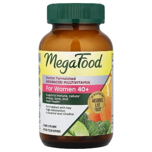 MegaFood, комплекс витаминов и микроэлементов для женщин старше 40 лет, 120 таблеток