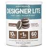 Designer Wellness, низкокалорийный протеин, шоколадное печенье со сливками, 9,03 унц. (256 г)