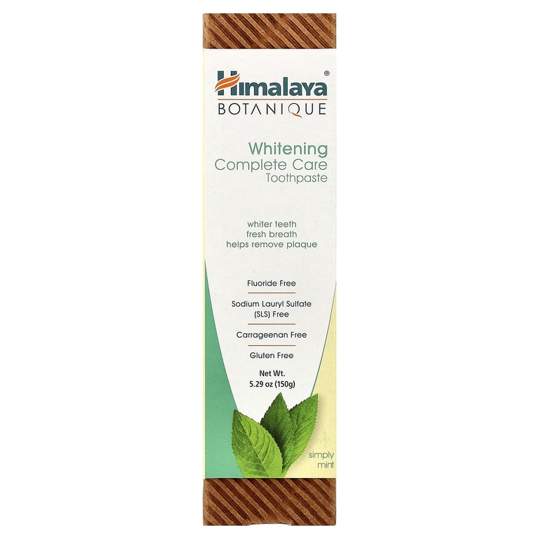 Himalaya, отбеливающая зубная паста, мята, 5,29 унций (150 г)