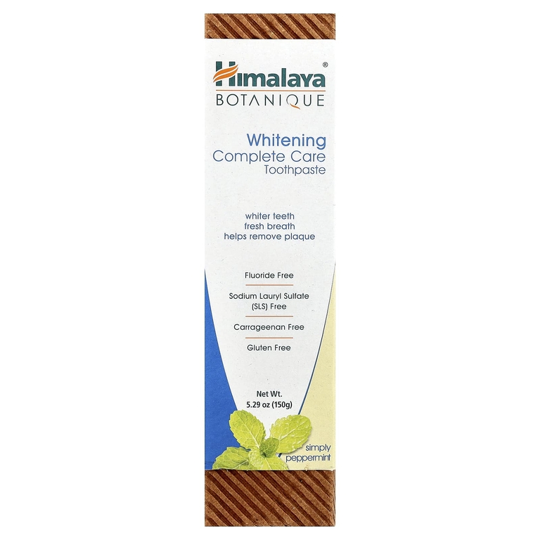 Himalaya, отбеливающая универсальная зубная паста, перечная мята, 150 г (5,29 унции)