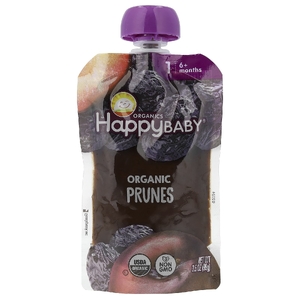 Happy Family Organics, органическое детское питание, этап 1, чернослив, 99 г (3,5 унции)