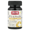 Jarrow Formulas, веганский метил B12 и метилфолат, лимон, 100 жевательных таблеток