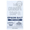 The Grandpa Soap Co., кусковое мыло, для лица и тела, английская соль, 120 г (4,25 унции)