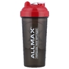 ALLMAX, шейкер для защиты от протеканий, черный/красный, 700 мл (25 унций)