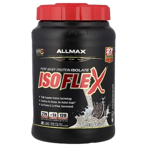 ALLMAX, изолят сывороточного протеина, печенье и сливки, 907 г (2 фунта)
